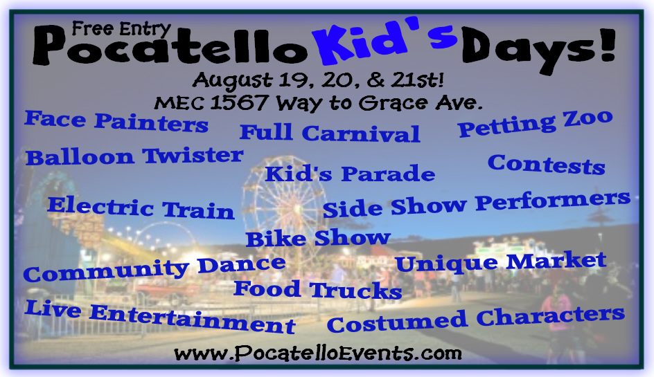 Pocatello Kid's Days & Carnival 2021!